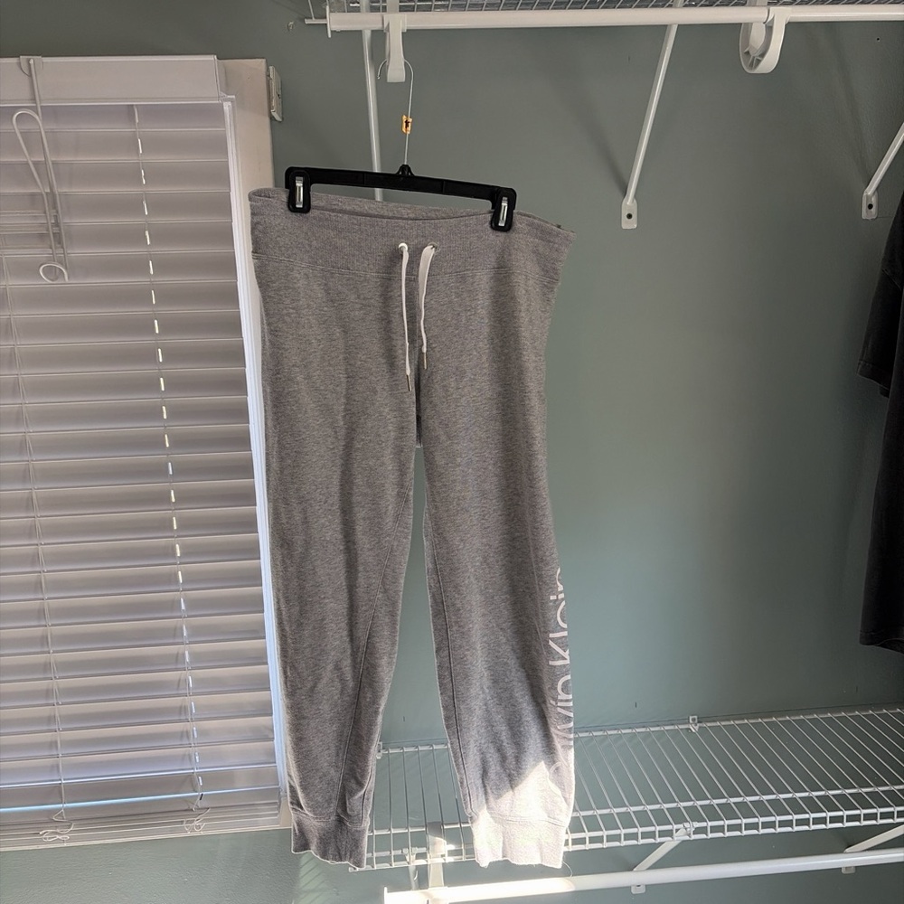 Calvin Klein Gray Performance Sweatpants